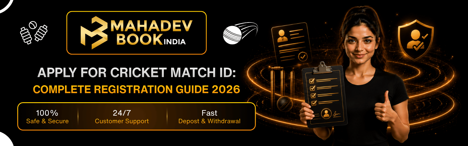 Apply for Cricket Match ID