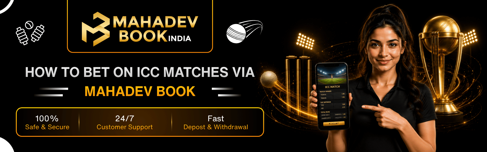 How to Bet on ICC Matches