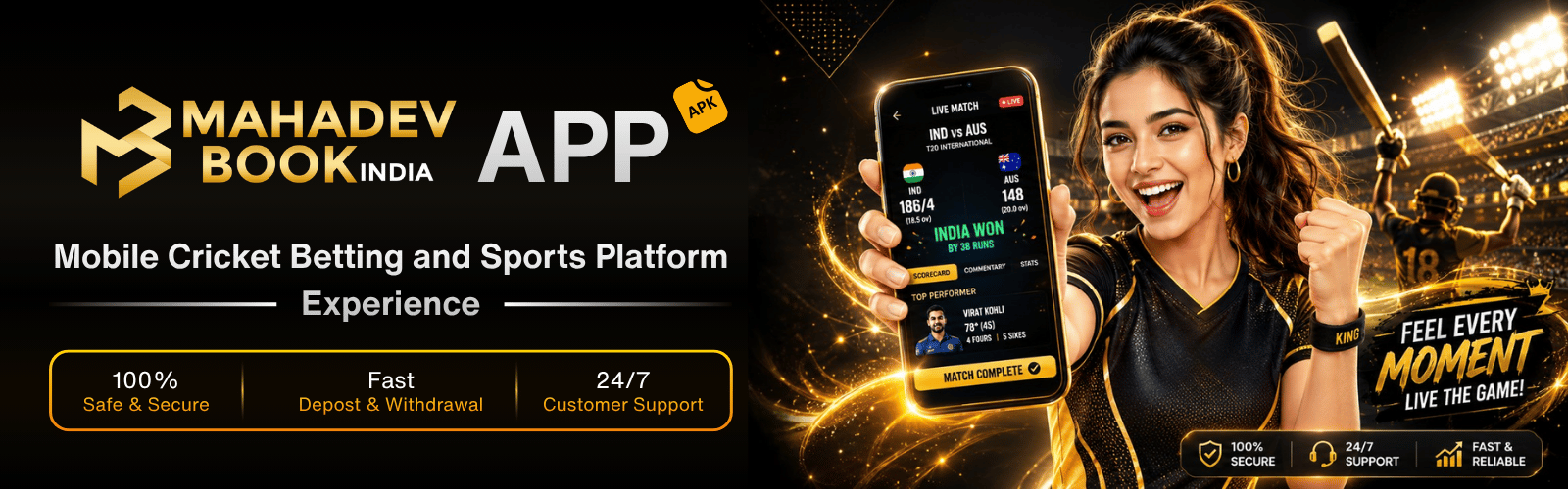 Mahadev Book App – India's Mobile Cricket Betting App