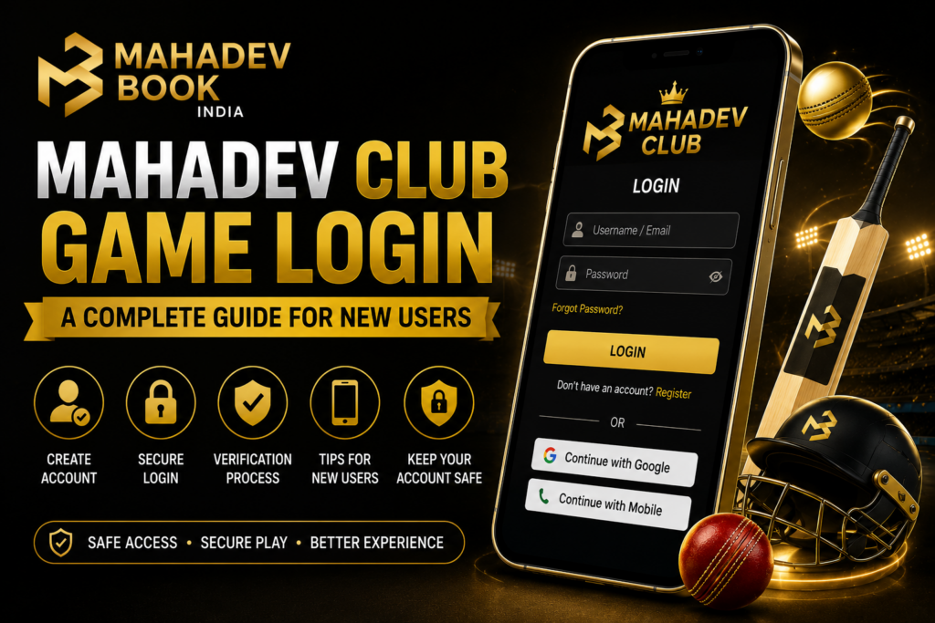 Mahadev Club Game Login