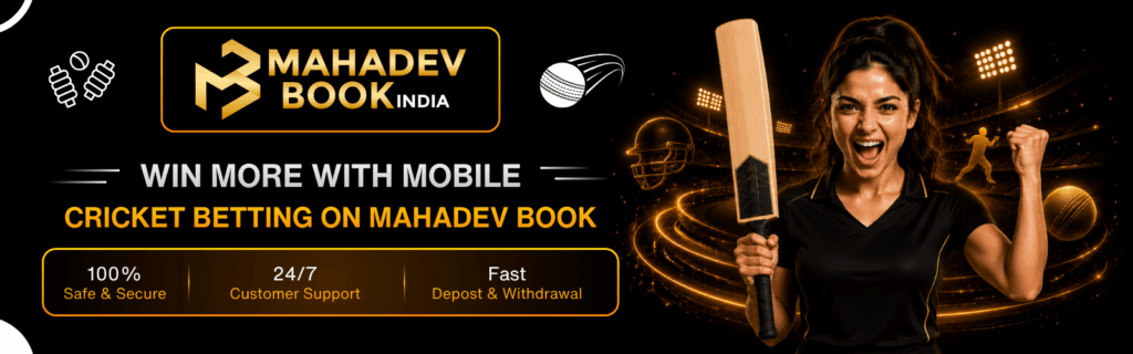 Mobile Cricket Betting on Mahadev Book