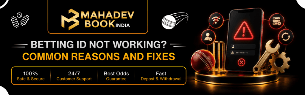 Betting ID Not Working