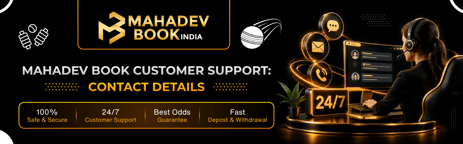 Mahadev Book Customer Support