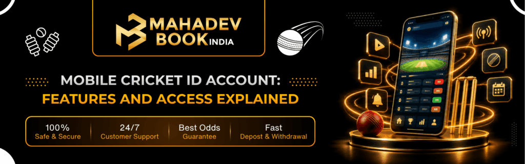 Mobile Cricket ID Account