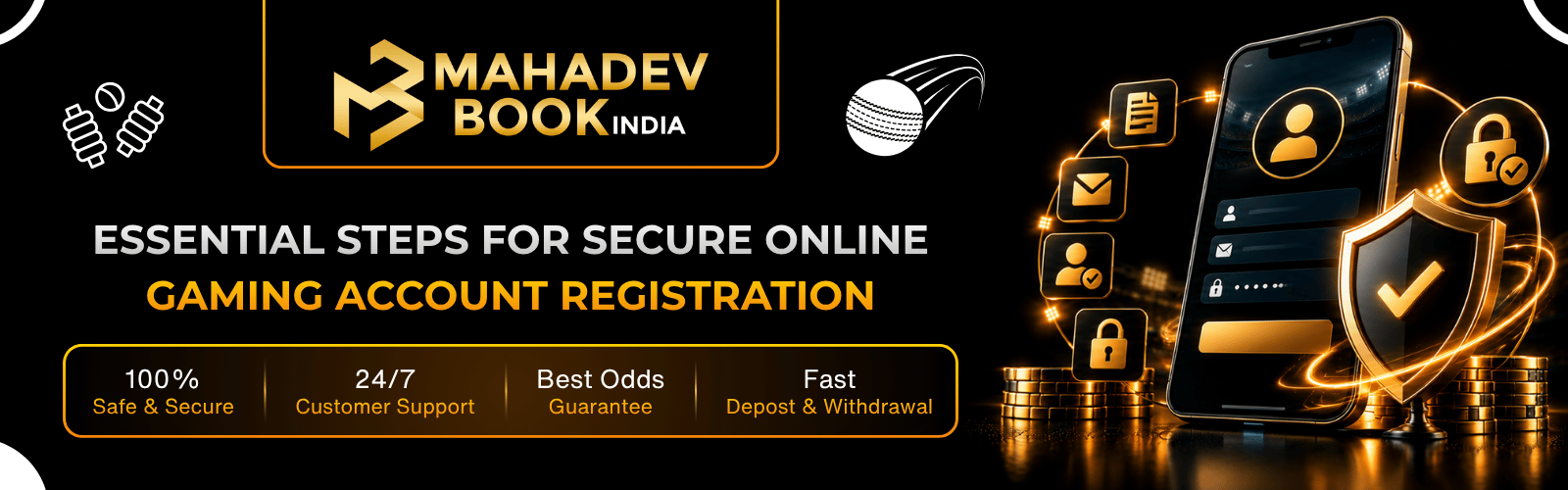 Secure Online Gaming Account Registration