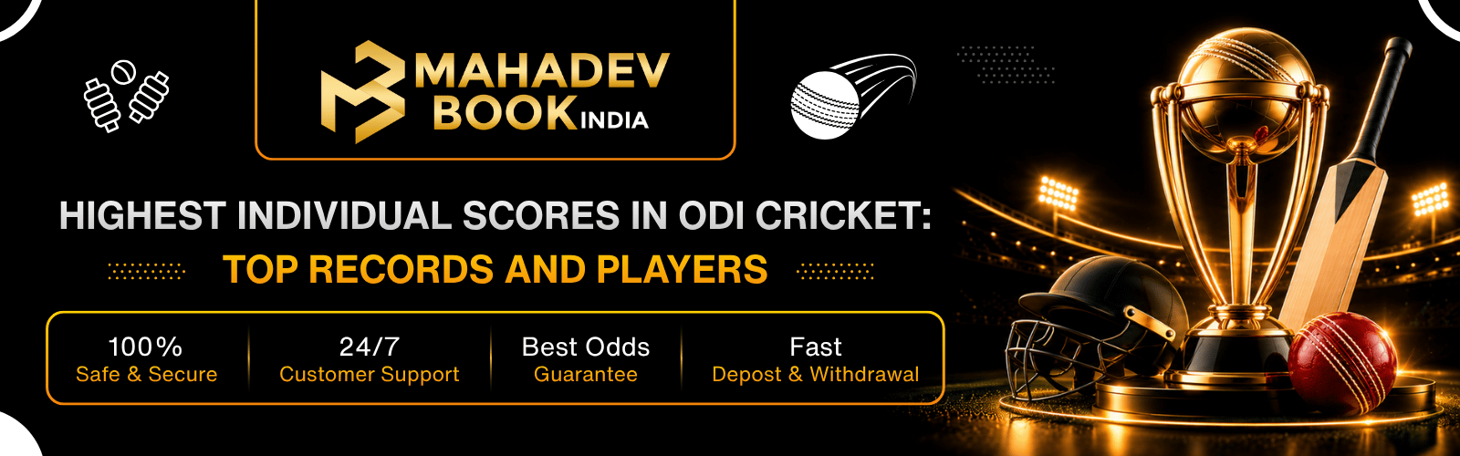 Highest Individual Scores in ODI Cricket