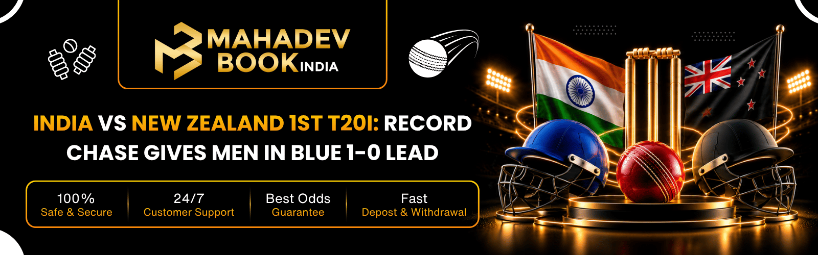 India vs New Zealand 1st T20I